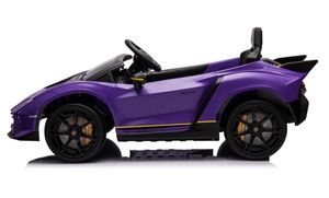 Nuovo <span class=keywords><strong>giocattolo</strong></span> giostra con licenza elettrica 12V per <span class=keywords><strong>Lamborghini</strong></span> per bambini 2.4G telecomando per età 2-4 in plastica resistente - Product Image 3