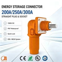 Connecteur étanche haute tension 1500V IP67 250A-350A pour armoire de stockage d'énergie de batterie à nouvelle énergie