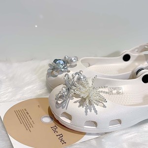 Nouveaux Charms Croc pour Chaussures de Ballet, Boucles Décoratives Robustes Perlées de Perles Exquises, Clips pour Chaussures Style Coréen Dongdaemun - Product Image 2