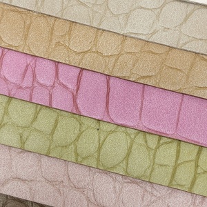 High Quality Alligator Embossed Designer <strong>PU</strong> Faux <strong>Leather</strong> Fabric for Handbags and Shoes - Product Image 4