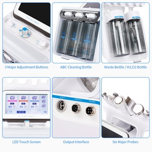 6 In1 Hydro Dermabrasion Machine Small Bubble Oxygen Facial Deep Cleaning Diamond Peeling Skin Rejuvenation Hydrating Machine - Product Image 6