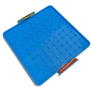 Equipo escolar de matemáticas 16cm X 16cm <span class=keywords><strong>Geoboard</strong></span> de plástico con banda de goma - Product Image 2