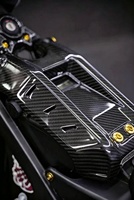 Couverture de batterie en fibre de carbone Surron Light Bee X, légère, améliorée, modifiée, protection tout-terrain, accessoires pour moto électrique tout-terrain