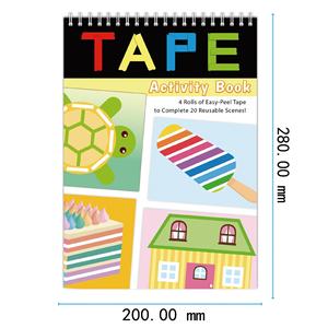 Kit de Bricolage Créatif pour Garçons et Filles : Libérez la Créativité, l'Imagination et le Plaisir avec ce Livre d'Activités Fantastique et le Kit de Rubans DIY pour les Voyages - Product Image 6