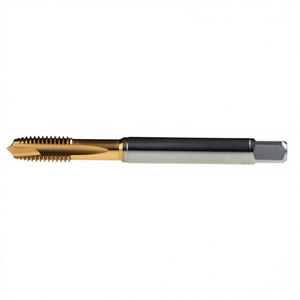 Macho universal Ttake Ta1256 con recubrimiento de TiN para orificios pasantes, tolerancia 6H, machos y terrajas - Product Image 2