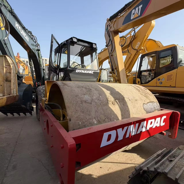 DYNAPAC CA30D HOT SALE SHANGHAI YARD LOW PRICE SALE ENGINE BEARING PUMP ROAD ROLLER with ELECTRIC/GASOLINE/DIESEL ENGINE