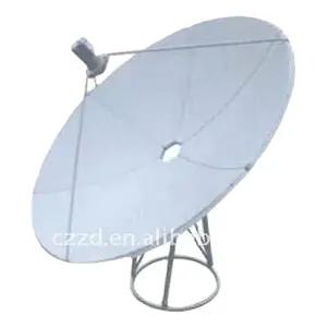 Zhongda ground satellite antenna 6 feet dish antenna panels portable tv antenna powder full automatic sparying technics high quality antenna with c band dish