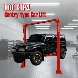 Hongtech HOT-TP4 4Ton Hydraulic Two Post <span class=keywords><strong>Car</strong></span> Lift Portable Automatic Lock Release Kapasitas Angkat 4000kg Daya Angkat 5 Tahun Garansi - Product Image 3