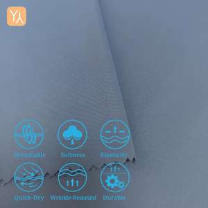 Tissu de polo extensible respirant en tricot 100% polyester 230GSM de couleur personnalisée - Product Image 2