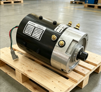 Moteur de traction DC ZQS48-3.8-T 48V 3.8kW, résistant à la poussière pour véhicules électriques légers