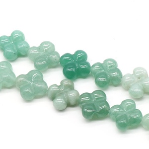 <span class=keywords><strong>ราคา</strong></span>โรงงาน ลูกปัดหินนำโชค 14 มม. โรสควอตซ์ธรรมชาติ คริสตัลอาเกต อเมทิสต์ รูปใบโคลเวอร์สี่แฉก สำหรับทำสร้อยข้อมือ DIY - Product Image 3