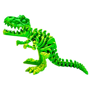 <span class=keywords><strong>Juguete</strong></span> de esqueleto de <span class=keywords><strong>Allosaurus</strong></span> impreso en 3D, modelo de depredador articulado con bisagras, decoración sensorial flexible para escritorio, regalo, producto superventas transfronterizo - Product Image 3