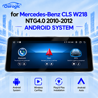 Système multimédia automobile Android 12,3 pouces avec CarPlay sans fil et Android Auto pour Mercedes-Benz CLS W218 2010-2012 NTG4.0 Écran HD