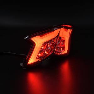 Heavy Motorcycle Led Brake <b>Tail</b> Lamp for KAWASAKI Z900 Supernaked 2020-2024 with turn signal smoke/clear lens - Product Image 6
