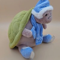 Peluche de Noël Timmy Turtle pour enfants, jouet en peluche pour l'hiver britannique, avec rembourrage en coton PP, pour les enfants de 14 ans et plus