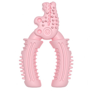 Durable TPR Alligator Vice Forme Dents Propre Bâton Jouet À Mâcher Brosse À Dents Interactive Jouet À Mâcher-Style Classique En Gros - Product Image 5