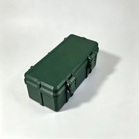 Boîte de rangement en plastique PETG imprimée en 3D, qualité alimentaire, dégradé de couleurs, 14 compartiments, étui de voyage pour la protection des échantillons en flacon
