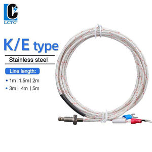 برغي نوع M8 M6 الحرارية K E نوع الغزل مغطاة الحرارية التحكم في درجة الحرارة التحقيق في درجة الحرارة - Product Image 2