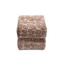 Poufs ottomanes pivotants en chenille douce réglables, fabriqués en Chine - Style moderne pour salons, hôtels, appartements et écoles