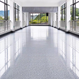 Peinture époxy bicomposante effet marbre sable coloré haute brillance autolissante pour sols en <span class=keywords><strong>ciment</strong></span> et carrelage céramique - Product Image 2