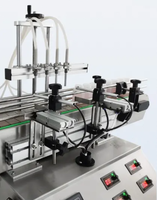 Machine de remplissage de bouteilles de lait entièrement automatique avec compte-gouttes, machine de remplissage, de bouchage et d'étiquetage linéaire pour boissons
