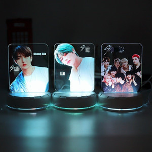 Luz Nocturna LED Multicolor de Star Stray Kids, Estilo Fang Can <span class=keywords><strong>Han</strong></span> Zhicheng <span class=keywords><strong>Xu</strong></span> Zhangbin, Multiusos - Product Image 2
