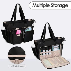 Bolsa de Mano Grande <span class=keywords><strong>para</strong></span> Portátil de Poliéster, Venta Caliente 2024, Maletín Casual <span class=keywords><strong>para</strong></span> Profesores, <span class=keywords><strong>para</strong></span> la Escuela y el Trabajo, con Compartimento <span class=keywords><strong>para</strong></span> Uso en Invierno y Primavera - Product Image 4