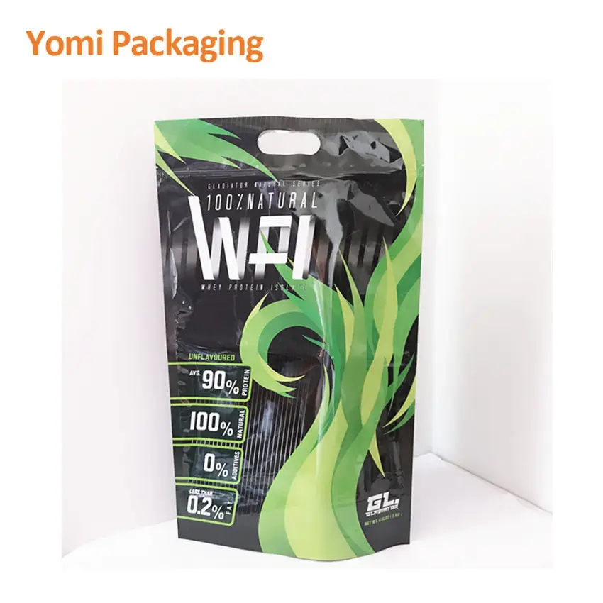 Custom Printed Digital Printing Aluminum Foil 5X8 Zipper Zip Lock Ziplock Food Plastic Packaging Standup Stand Up Pouch Bags