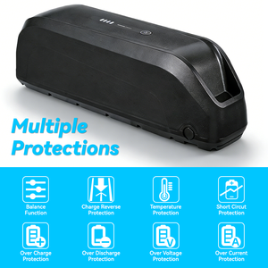 סוללת ליתיום Hailong איכותית <span class=keywords><strong>48V</strong></span> 10-25Ah לאופניים חשמליים, משלוח מהיר ממחסן אמריקאי, כולל מטען 217003A - Product Image 3