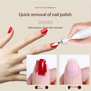 Professional Cordless 15000 RPM Electric Nail Drill Set 6 Heads Rechargeable Low Noise Portable Nail File Nail Salon Made - Product Image 5