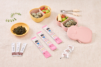 Kkomoong Original Flavor Easy Rice Ball Making Kit Seasoning Wraps DIY Korean Snack Fun Kids Cooking Healthy Instant Asian Food