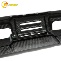 Diffuseur de pare-chocs arrière en fibre de carbone sèche style V, pièces de tuning extérieur aérodynamique, pare-chocs de voiture pour BMW G87 M2 Coupé 2023+
