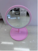 Round Desktop Makeup <b>Mirror</b> <b>Plastic</b> Frame Single Side Beauty Tool - Product Image 3