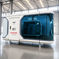 QIANYAN Promotion : Hôtel mobile intelligent en capsules extensibles pour camping, complexe hôtelier, maison de vacances et villa