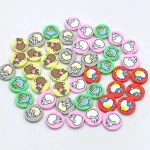 Polymer Clay Cartoon Animal Cute Slice Stud Earrings Polymer Clay Sprinkles For Decoration