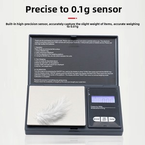 Chuyên Nghiệp Độ Chính Xác Cao <span class=keywords><strong>Mini</strong></span> Kỹ Thuật Số Túi Đồ Trang Sức Quy Mô Thông Minh Hình Chữ Nhật Điện Tử Có Trọng Lượng Quy Mô - Product Image 5