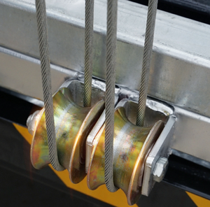 Andamio eléctrico resistente de carga de 600kg, plataforma elevadora de 12 metros, plataforma elevadora plegable móvil - Product Image 5