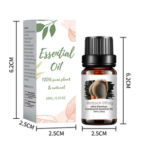 Huile essentielle de massage pour raffermir et modeler les fesses avec des courbes dodues 10ml - Product Image 6