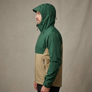 เสื้อแจ็คเก็ตกันฝนสำหรับผู้ชาย แบรนด์ Apparel Fields รุ่น Color Block ป้องกันน้ำได้ มีฮู้ด สำหรับฤดูหนาว ปี 2026 แขนยาว ผลิตจากโพลีเอสเตอร์/ไนลอน - Product Image 6
