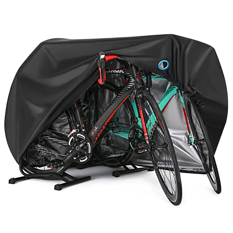 블랙 옥외 방수 자전거 커버, 방수, 태양, 자외선, 방풍, 중형 자전거 전기 자전거 커버
