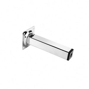 Pieds de meubles en alliage d'aluminium personnalisés en usine, pieds carrés, pieds carrés en fer chromé, pieds de canapé - Product Image 2