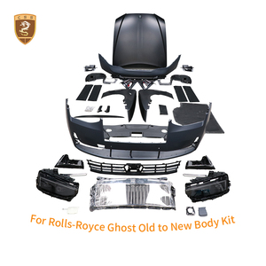 Kit de Carrocería de Material PP+Hierro para Rolls Royce <span class=keywords><strong>Ghots</strong></span> 2010-2014, de Antigua a Nueva Generación, Quinta Generación, Parachoques Delantero y Trasero, Capó, Guardabarros - Product Image 6