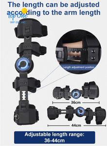 Top One Arm Orthosis Equipo de soporte postoperatorio Codo Brace Dispositivo de entrenamiento de rehabilitación con bisagras - Product Image 4