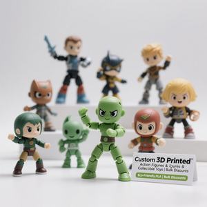 Vente en gros poupée mobile articulée à plusieurs articulations jouet T13 mannequin Lucky 13 figurine robot jouet imprimé 3d - Product Image 5