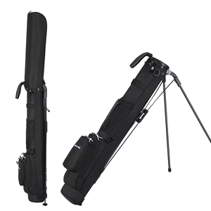 MAZEL <span class=keywords><strong>Golf</strong></span> Stand Bag para Driving Range, Par 3 y Executive Course Fácil <span class=keywords><strong>de</strong></span> llevar Pitch n Putt <span class=keywords><strong>Golf</strong></span> Bag - Product Image 1
