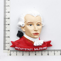Aimants de réfrigérateur 3D en résine personnalisables en gros, représentant des monuments mondiaux, souvenirs de voyage, décoration intérieure, cadeau