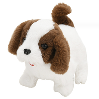 Jouet en peluche électronique interactif yeux animés contrôle du son électronique Robot pour animaux de compagnie chat chaton jouets cadeau