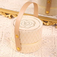 KAQI Boîte Cadeau Rigide Portable Haut de Gamme Recyclable pour Mariage et Anniversaire, Emballage Vide en Papier Synthétique pour Bonbons, Cils et Articles Délicats