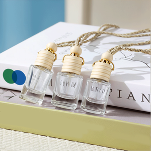 Flacon diffuseur <span class=keywords><strong>de</strong></span> parfum pour voiture en verre cristal vide personnalisé Solent 5ml 6ml 8ml 10ml - Product Image 1