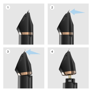 <span class=keywords><strong>Tondeuse</strong></span> à cheveux pour homme Unibono 4 en 1, lame en céramique, étanche IPX7, pour la maison et l'épilation corporelle - Product Image 5